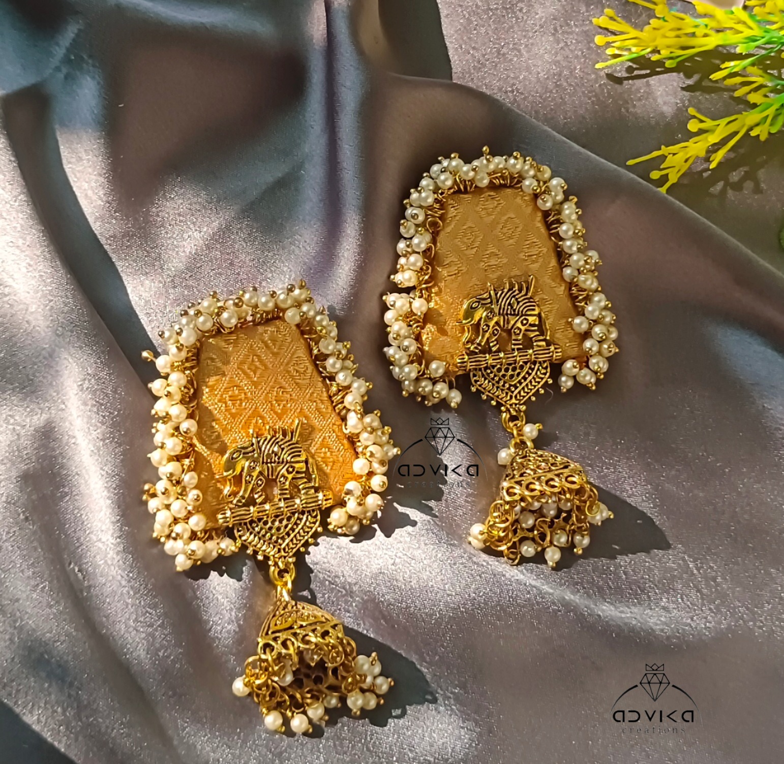 Rajrani Fabric Earring