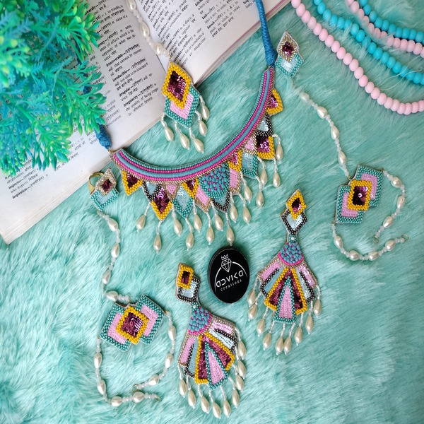 Navrang Haldi Mehndi Jewellery set