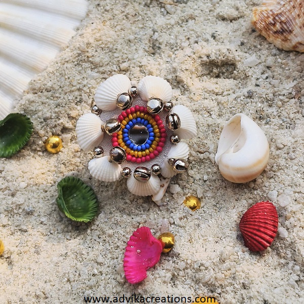 Elegance Shell Oxidized Ring