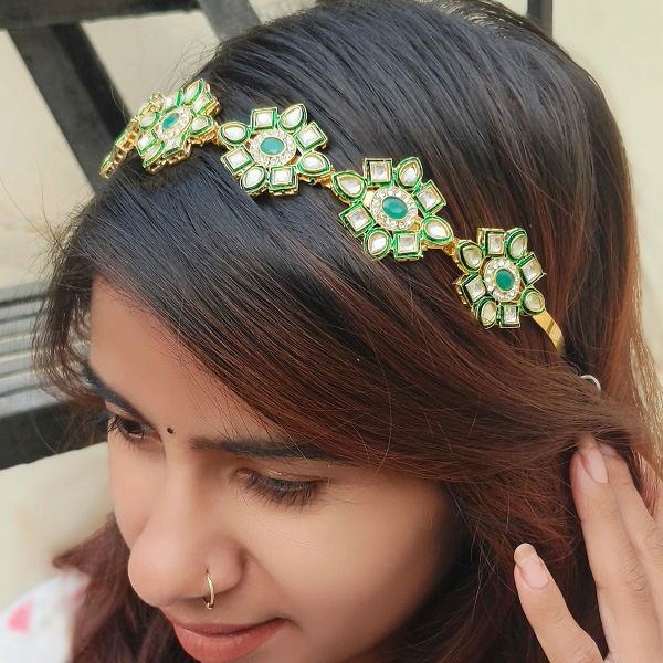 kundan hairband