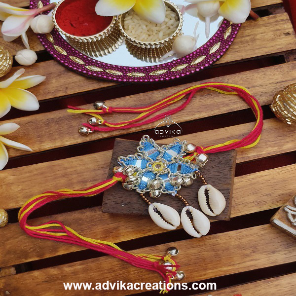 Mirror Flower Rakhi