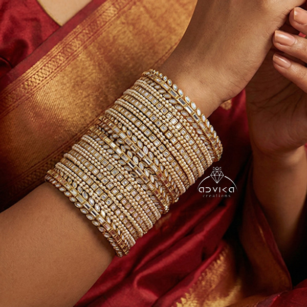 Royal Radiance Silk Thread Bangles