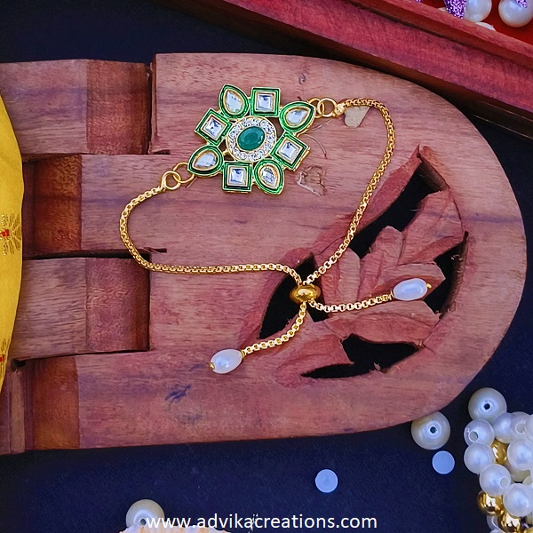 Adjustable Charm Golden Chain Bracelet