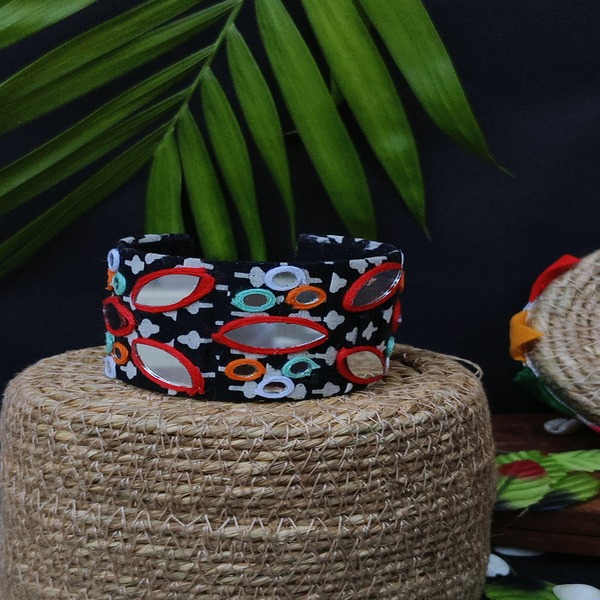 Handcrafted Statement Handcuff Bracelet