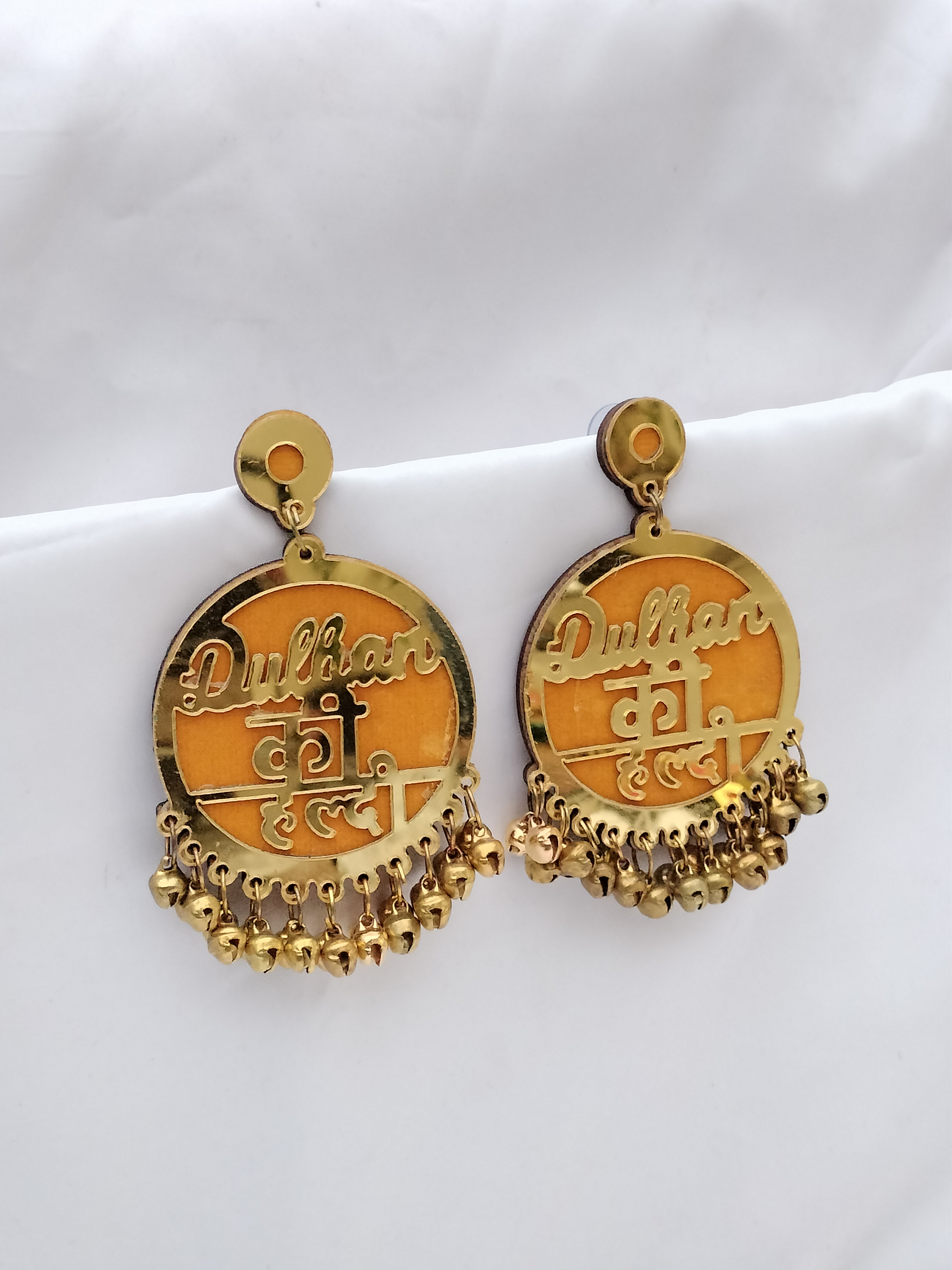 Dulhan ki haldi earrings