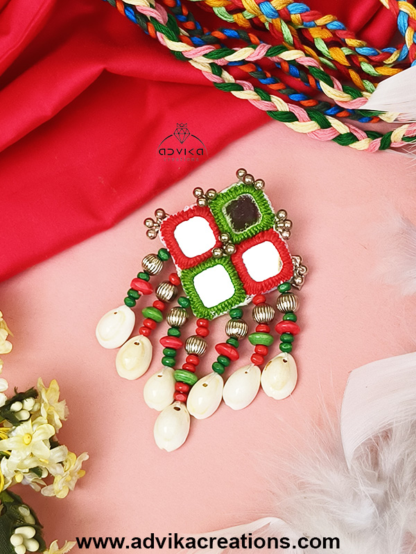 Handcrafted Festive Hair Pin