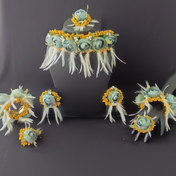 Clasiss Flower Jewellery set