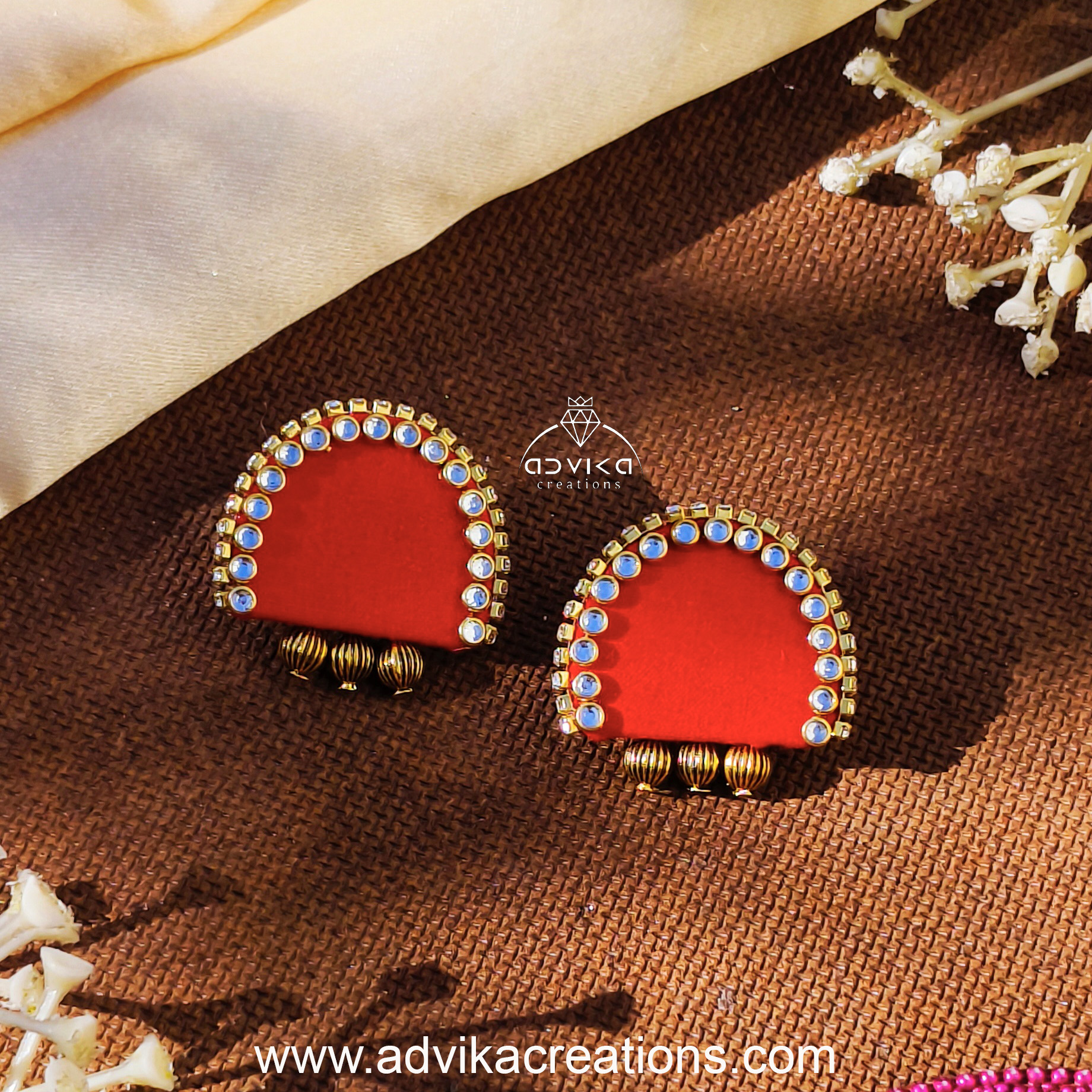 Artisanal Fabric Earrings