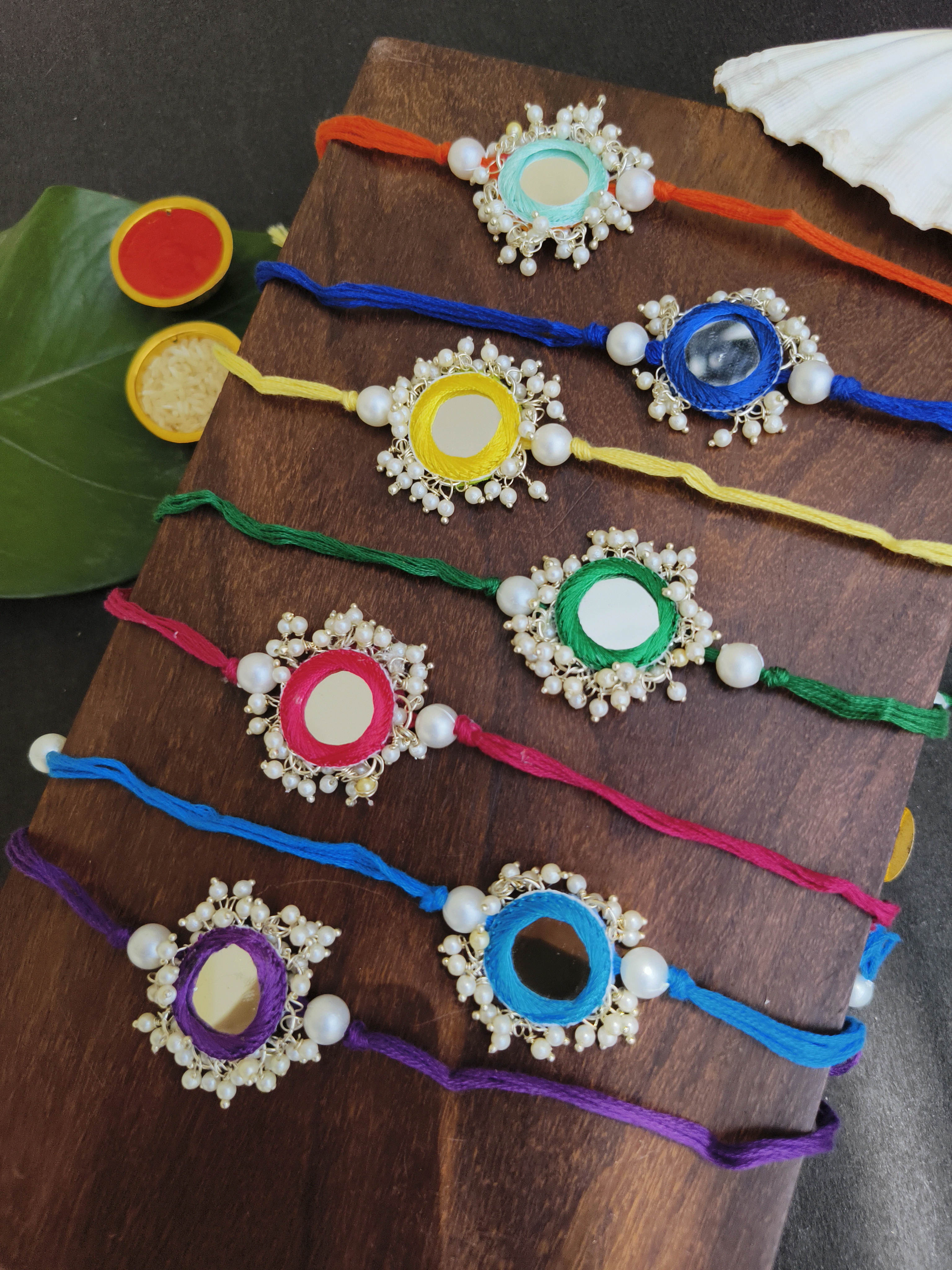 Seven Brothers Multi color Rakhi