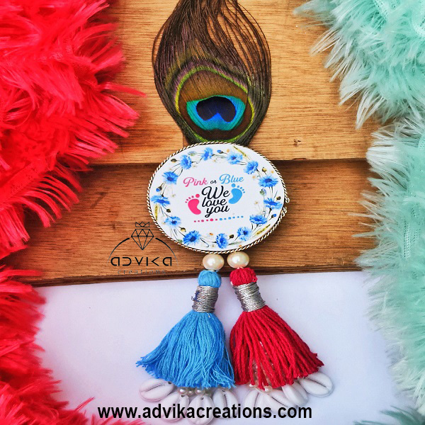 Baby coming soon ( tassels )