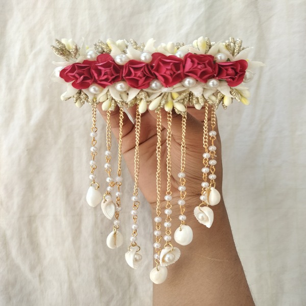 Handmade Artificial Flower hair pin