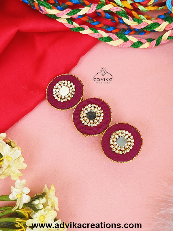 Festive Mirror Hair Clip