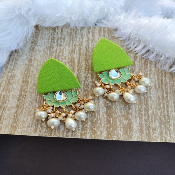 Handmade Lotus Earring for women and girls