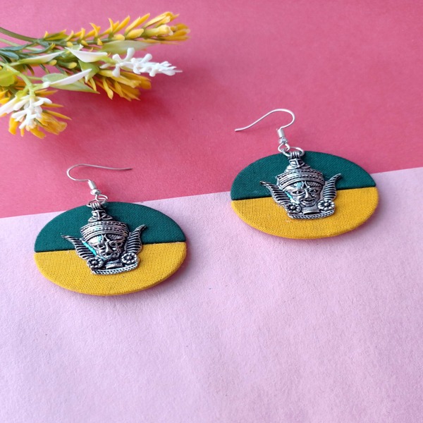 maa Kali Fabric Earring