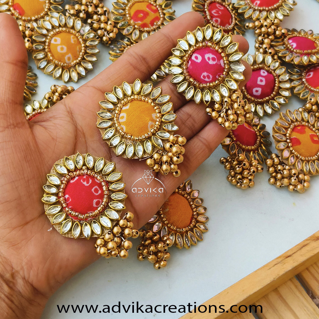 Surajmukhi brooch set of 3