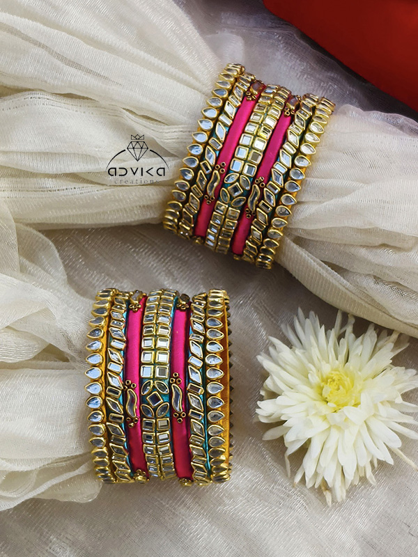Samaira silk bangles