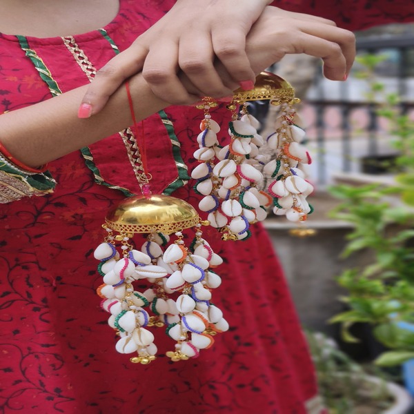 Kalira with kawarie and beads latkan