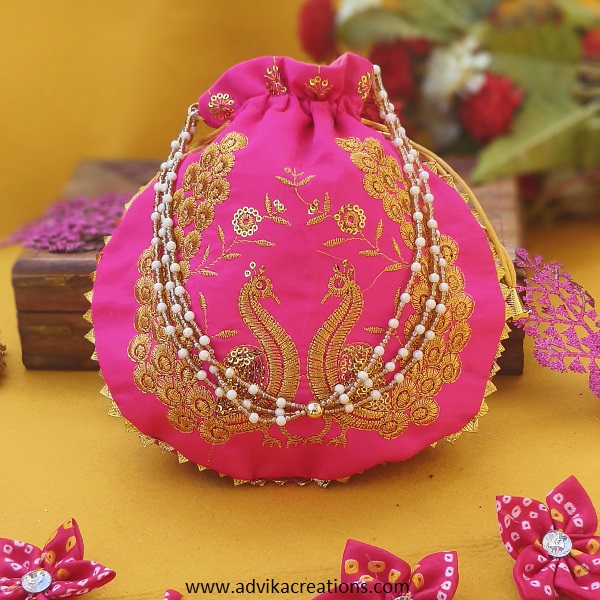 Royal Stitches Embroideries potli