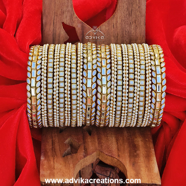 Royal Radiance Silk Thread Bangles