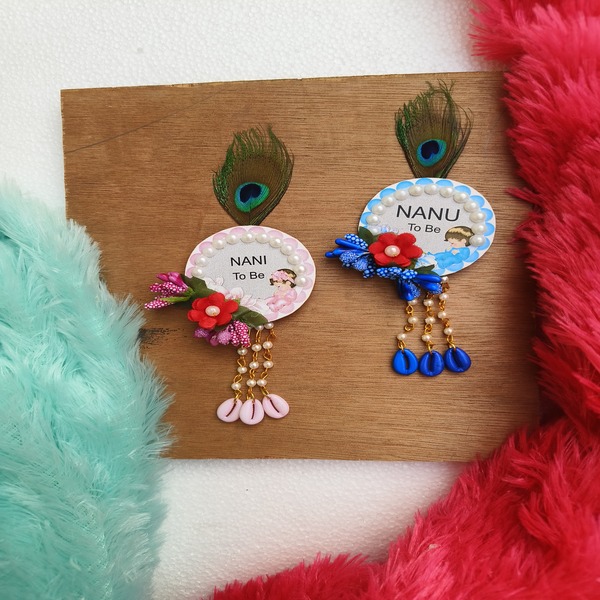 Nani to be & Nanu to be customized Brouch/Brooch/Brooches Pin pack for Men & Women 