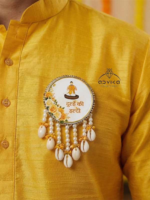 Dulhe Ki Haldi brooch