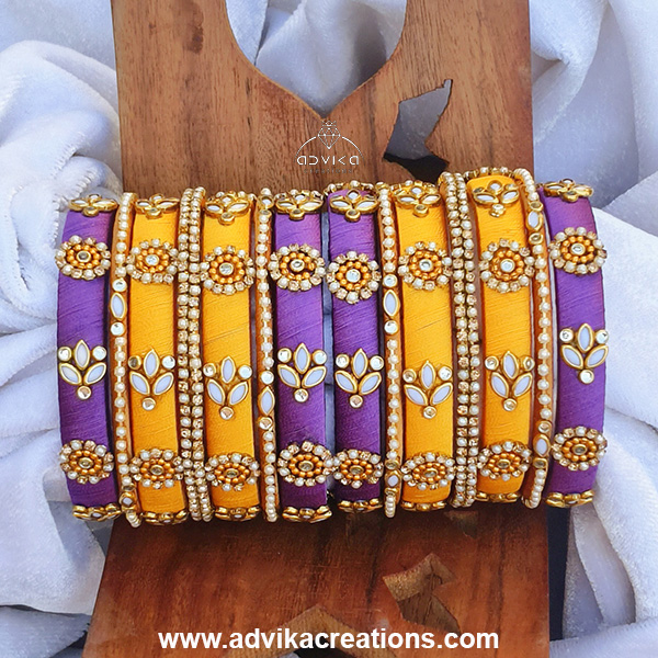 Silk & Shine Designer Bangles