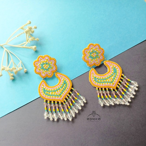 Rajdulari Beaded Earring
