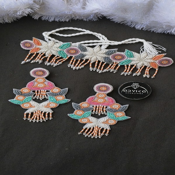 Haldi Mehndi Beaded Jewellery 