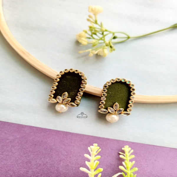 Fabric Earring studd