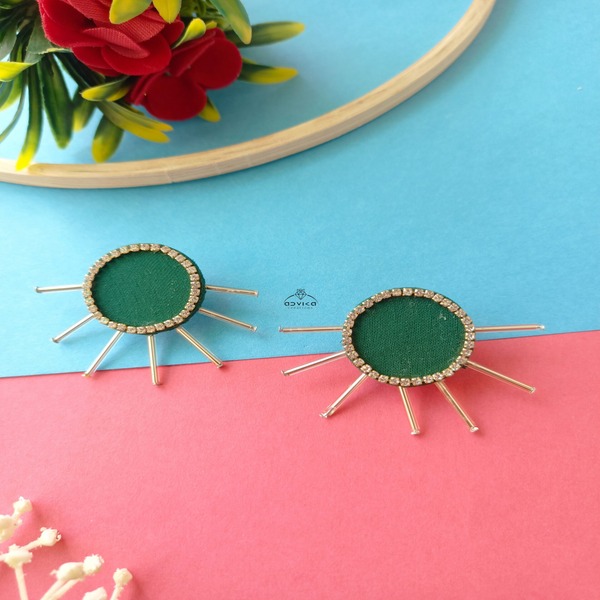 Thunder Fabric earrings