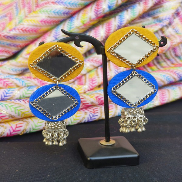 Mirror Hnadmae Earring