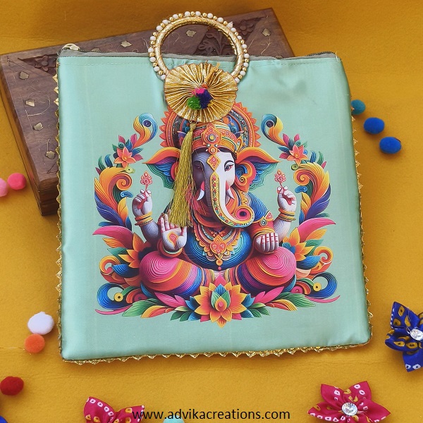 Eco-Friendly Ganesha degital pritn Bag