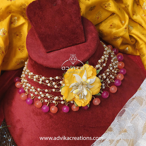 Yellow Flower chokar