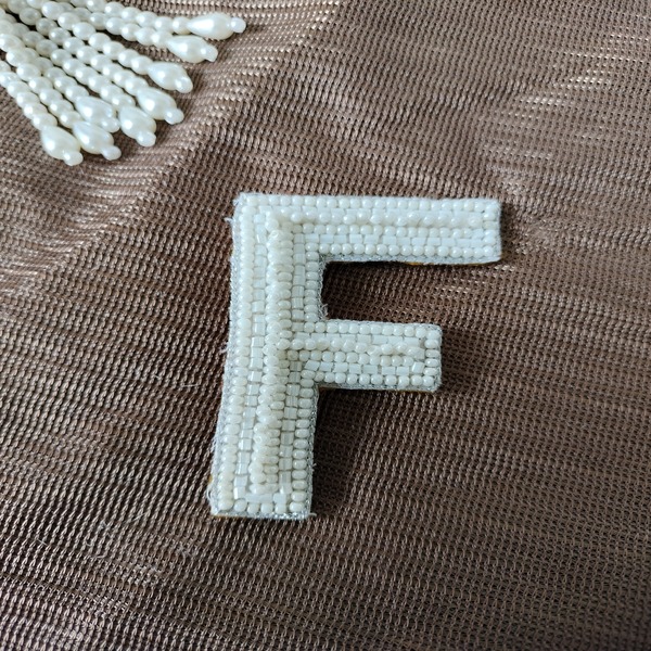 F Letter Brooch, Custom Design Brooch ,Gift Name trending