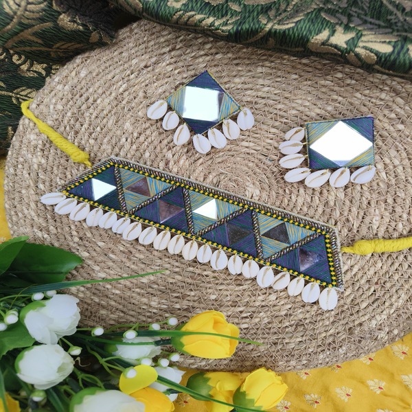 Mirror Jewellery Set For women and Girls