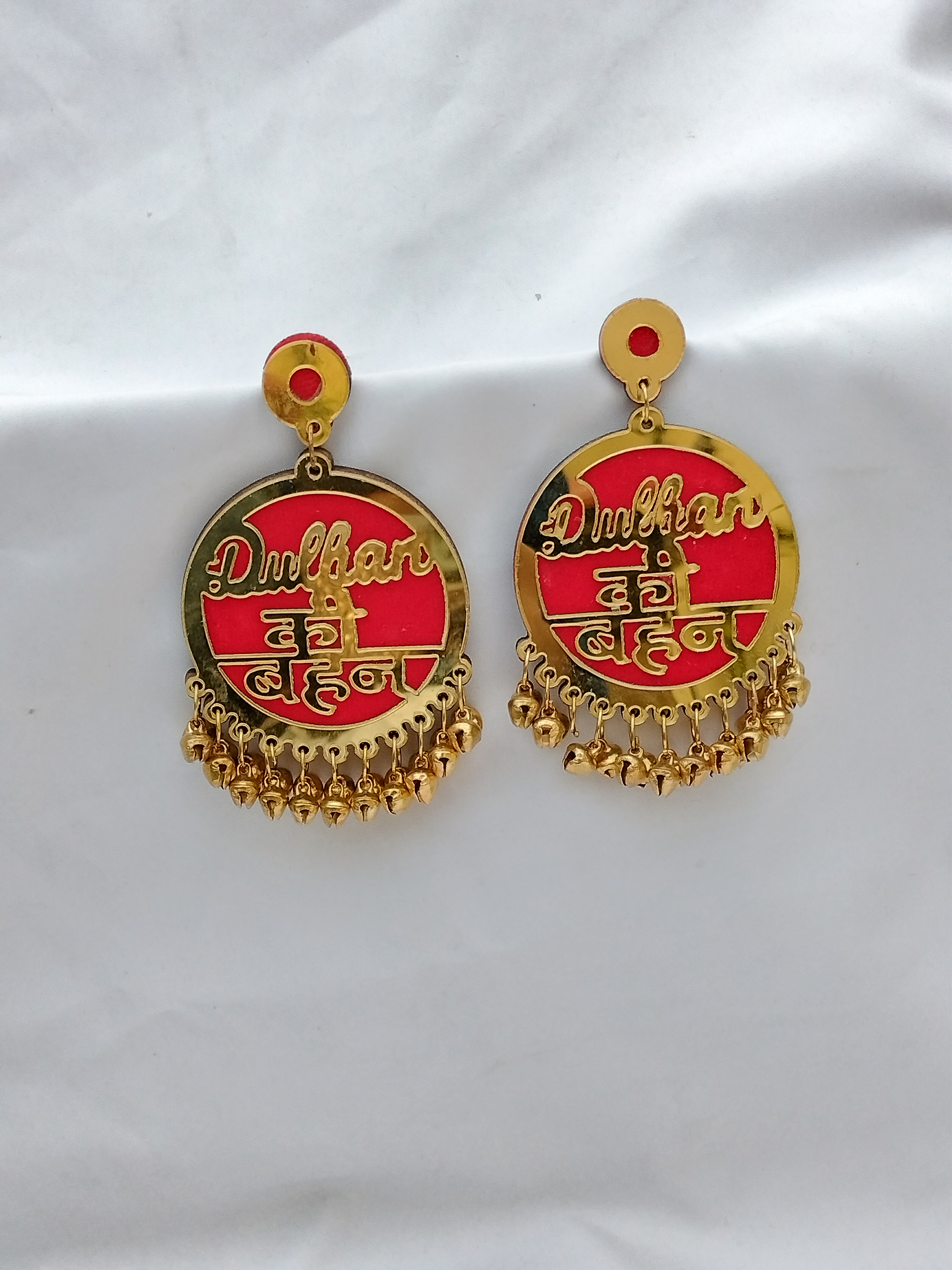 Dulhan ki bahan earrings