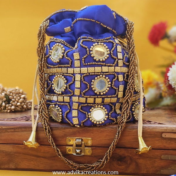 Ornate Charms Embroideries potli