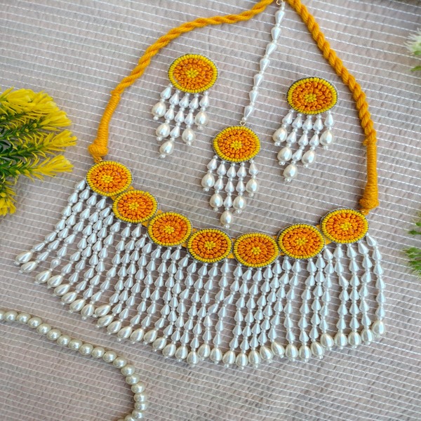 Haldi Jewellery Set for women and girls