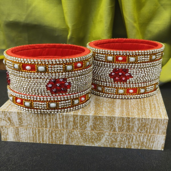 Bridal Silk Thread Bangle 14 PC Set 
