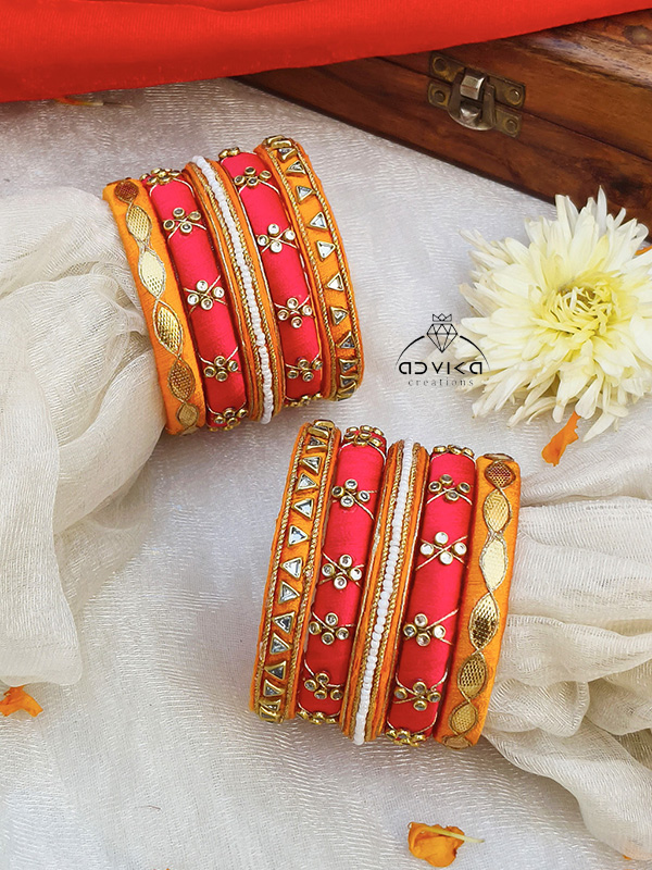 Preet silk thread bangles
