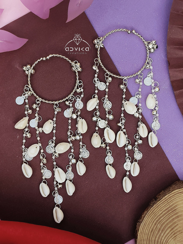 Silver Laxmi coin kaleera