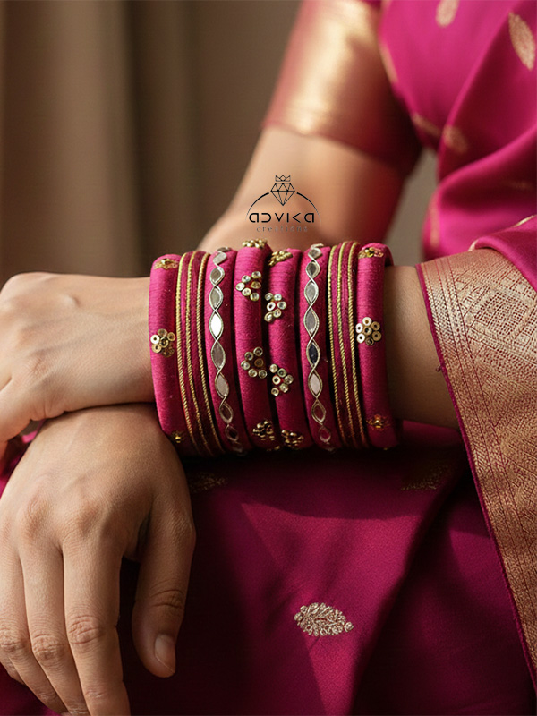 Sonakshi silk thread bangles
