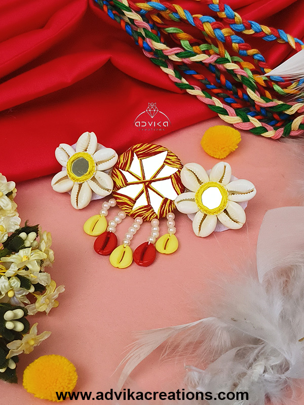 Mirror Magic Navratri Hair Clip
