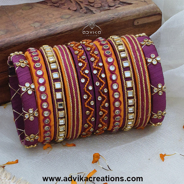 Dazzle Threads Traditional Kada