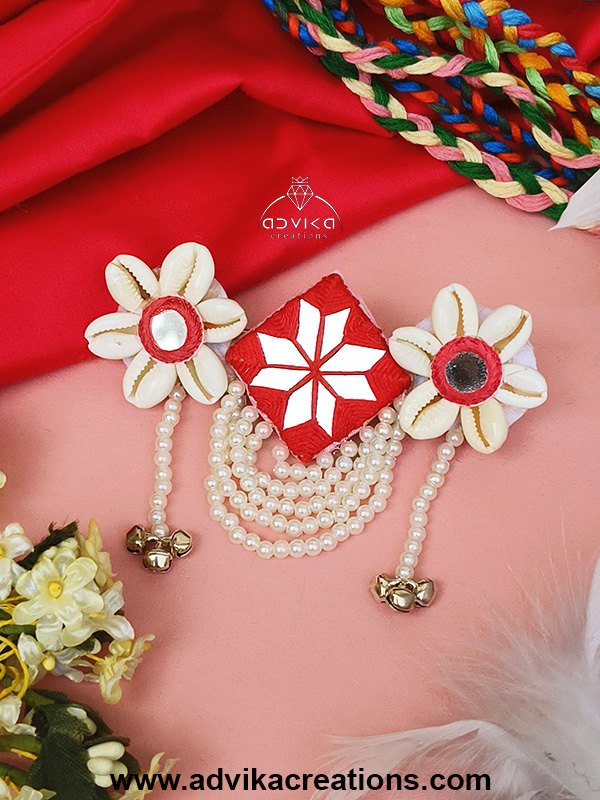 Pearl Bead & Shell Hair Pin