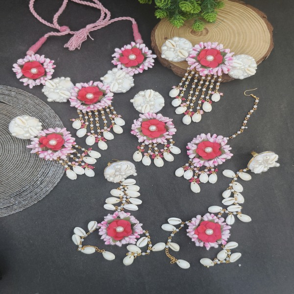 Bridal Flower Jewellery set