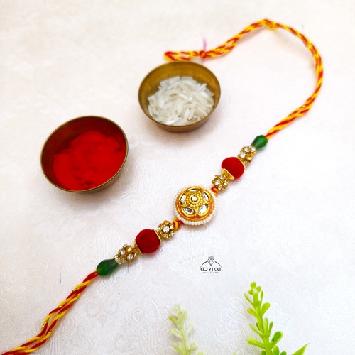 Traditional Fancy Meenakari Rakhi