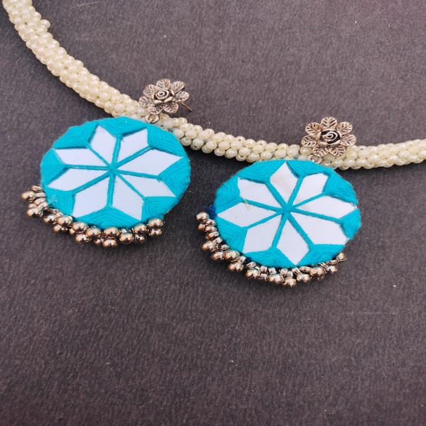 Handmade Mirror Earring for women and girls