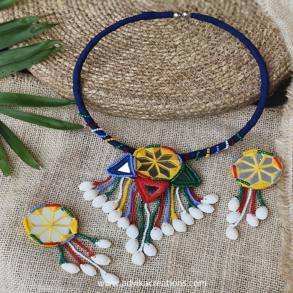 Rainbow Shine jewellery set