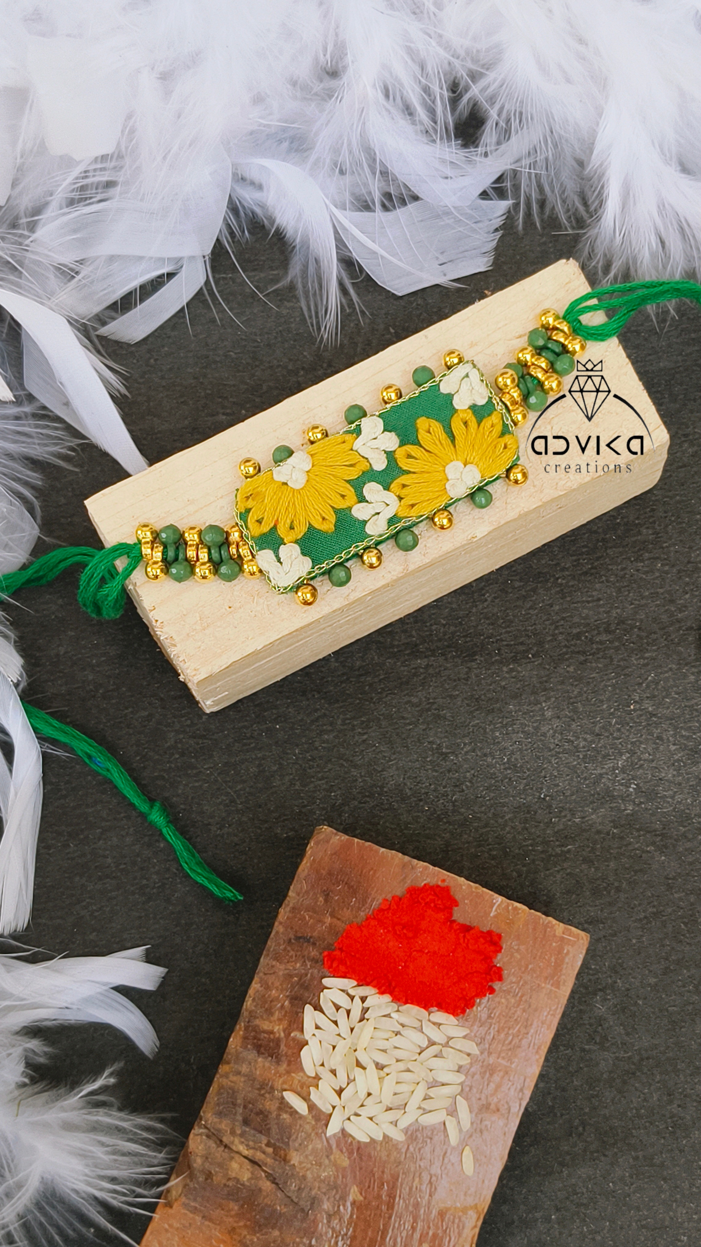 Sun Flower Rakhi